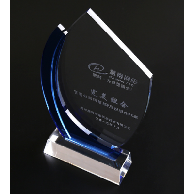 modern new design plastic souvenir , crystal trophy ,acrylic award