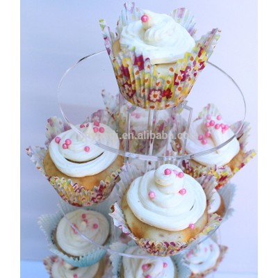 8 Tier Cupcake Acrylic Cake Macaroon Display Tower