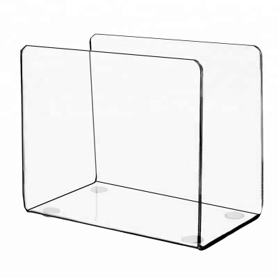 Cheap Clear U Type Acrylic Tissue Cocktail Napkin Holder