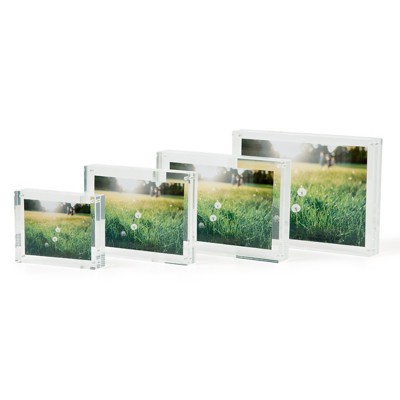 BOK183 Fancy Acrylic Panoramic Photo Picture Frame