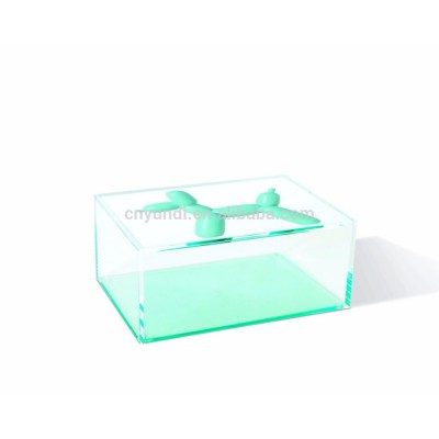 Colorful Big Top Balloon Dog Acrylic Pencil Storage Box With Lid