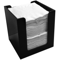 Custom Cheap Black Acrylic Tissue Storage Box